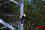 MONTAGEM E PINTURA DE TORRE AUTOPORTANTE 