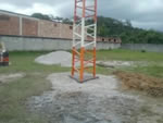 MONTAGEM E FUNDA��O DE TORRE AUTOPORTANTE DE 30 METROS