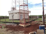 MONTAGEM, FUNDA��O E PINTURA DE TORRE AUTOPORTANTE 36 METROS